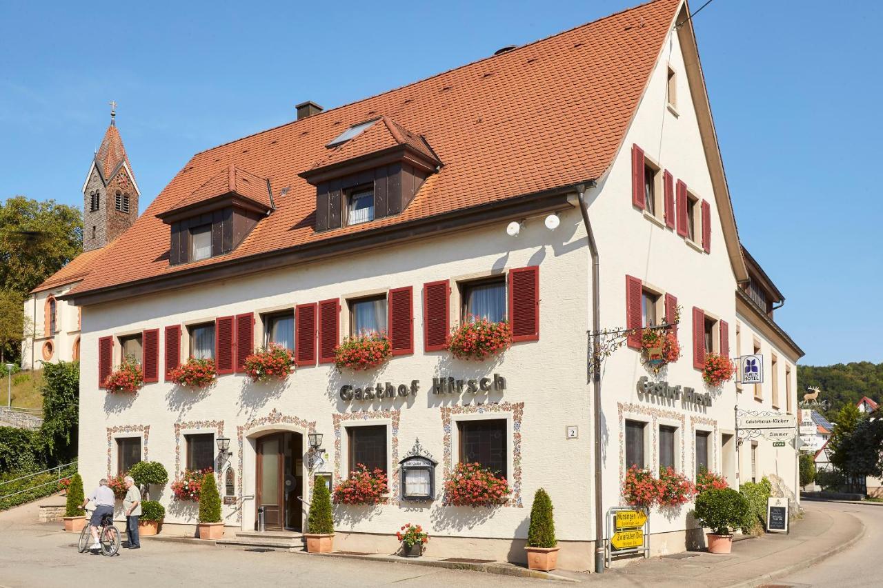 Flair Hotel Gasthof Zum Hirsch Hayingen Dış mekan fotoğraf